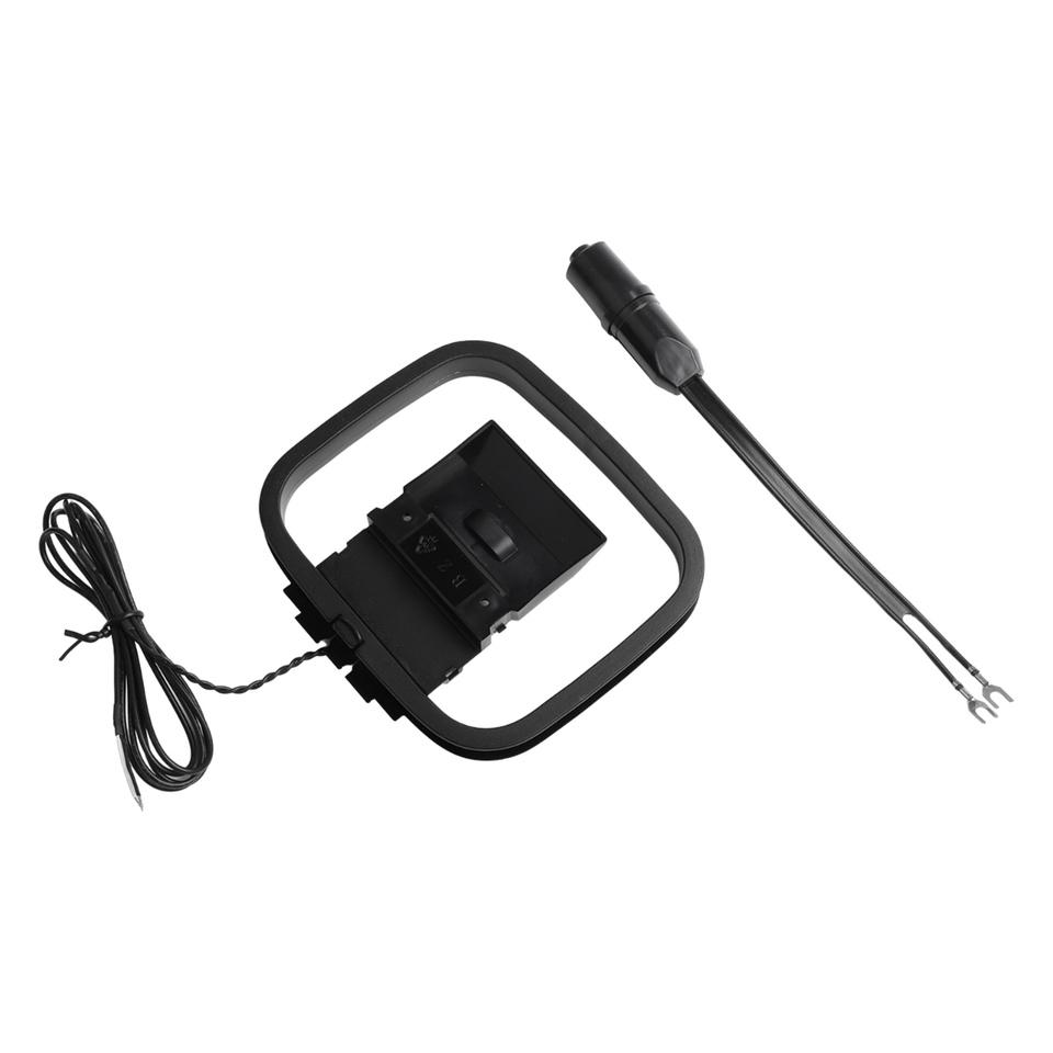 Wysokiej Jakości Wewnętrzne Anteny FM Zawartość Opakowania Antena Pętlowa Czarna Wewnętrzny Odbiornik Stereo Długoterminowa Wytrzymałość