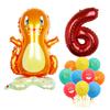 Standing Pokémon Pikachu Squirtle Child Elf Birthday Aluminum Film Printing Latex Balloon Gift