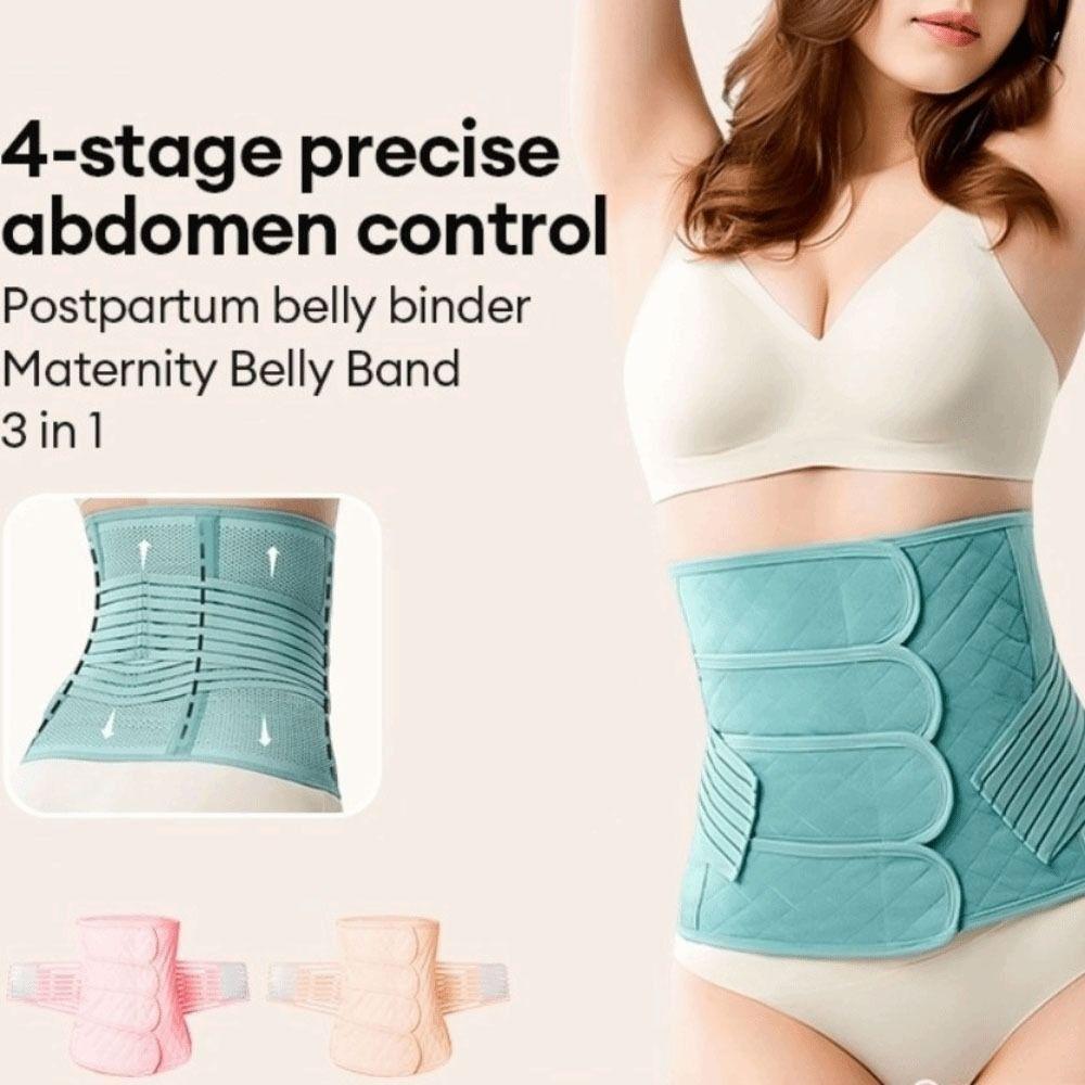 Seamless Postpartum Body Shaper Belly Contracting Women Girdle Belt Waist Trainer  All Seasons