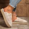 Fashion Weave Mesh Flats Women Slippers Casual New Mules Shoes Cozy Platform Slingback Sandals 2025 Summer Flip Flops Walking Zapatillas