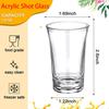 1.2oz Acrylic Shot Glass Bulk Set with Thickened Base Plastic Clear Shot Glasses Cups for Vodka Whiskey Tequila Espresso Liquor