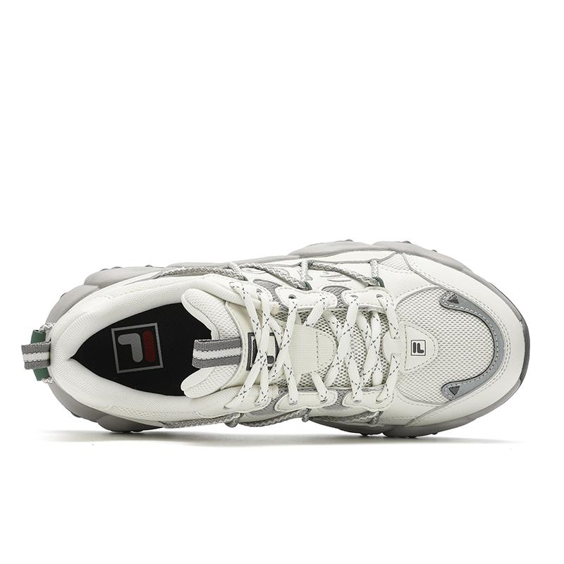 New FILA FLUID 6 Cat Paw Shoes Slip Resistant Low Top Casual Shoes Women's Milk White F12W512103FGD