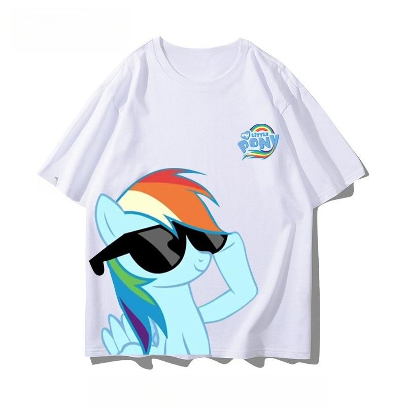 

2026 summer new Little Pony animated series Briq Yunbao related products shortsleeved Tshirt for both Unisex and Women S