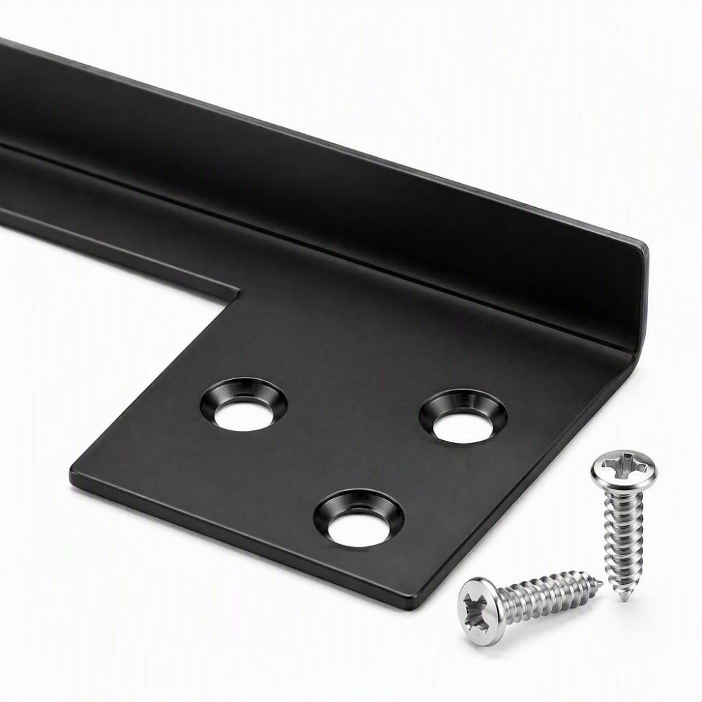 Steel Door Guard Plate Easy Installation Door Latch Shield Door Latch Guard Plate  Apartment
