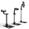 Multifunctional Metal Phone & Tablet Stand: Non-slip, Rotating, Thickened Design for Desktop Streaming and Shooting