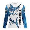 Horror Anime Diving T-Shirt Tight Long Sleeve Rash Guard BJJ MMA Swimwear Men Surf Clothing Beach Floatsuit Women GYM Tops