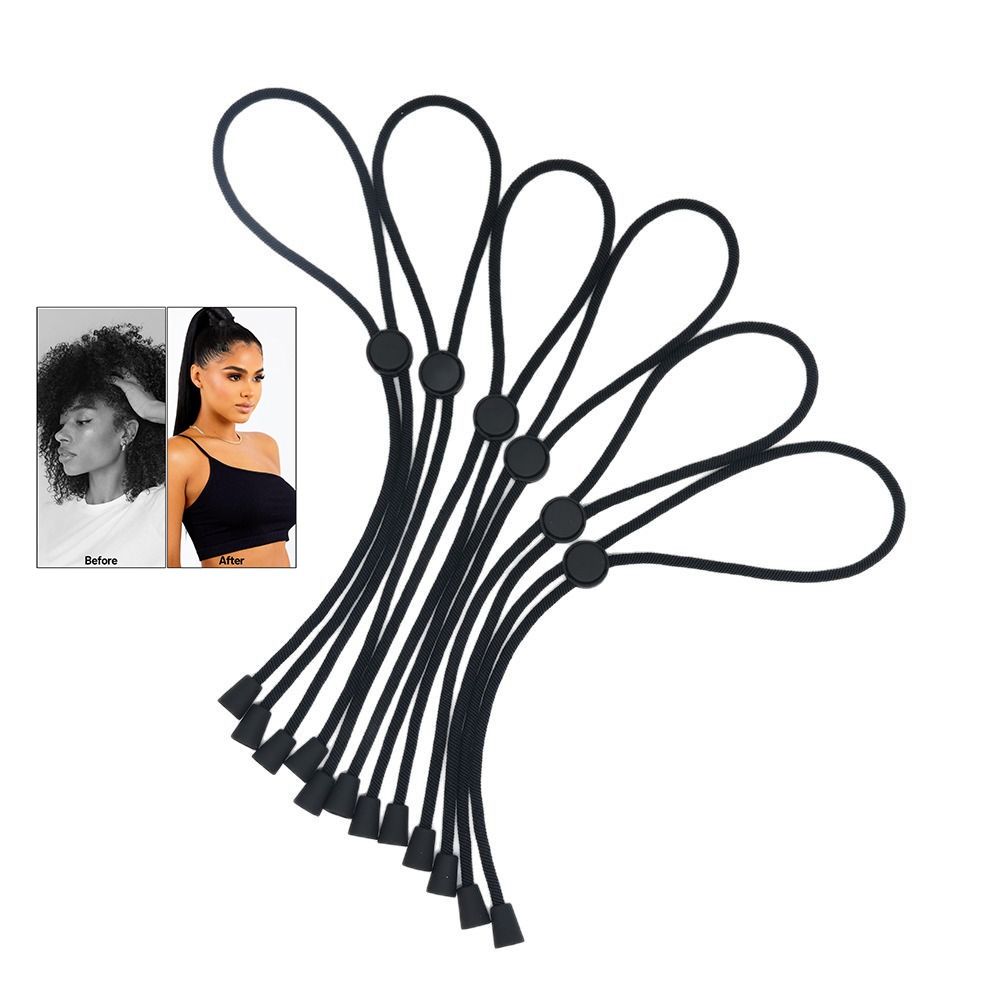 Adjustable Hair Rope African Puffs Afro Hair Ties Hot Hair Band for Thick Curly