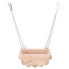 Wooden Small Pet Swing Hanging Boat Toy with Chain for Hamster Hang On the Cage Top