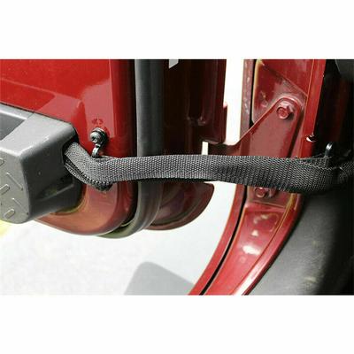 Dla Wrangler JK 07-17 2 szt. Ogranicznik drzwi Pasek kontrolny Wiązka przewodów ochronnych