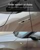 Hyundai Reina Metal Bright Side Fender Decal – Custom Car Logo Decoration