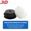 JXD ZP-H Large Flat Rib Vacuum Suction Moulded Rubber Stopper 80mm NBR Oil-Resistant Woodworking MDF Board Logistics Palletizing