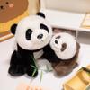Real Life Baby Panda Plush Doll HuaHua Weighted Particles Stuffed Toys Simulation Animal Bear Room Decor Pillow Christmas Gifts