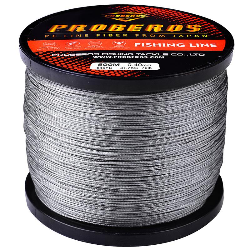 9-trådig 500 meter flätad tråd, 9-trådig PE fiskelina, Dali Ma fiskelina, Jiyu havsfiske huvudlina