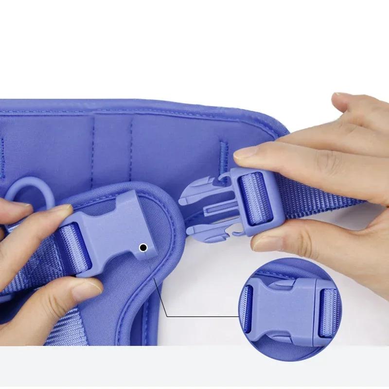 Dog Harness Adjustable Pet Chest Dog Harness Breathable Vest Training Harness for Small Medium Dog Harness and Leash for Walking