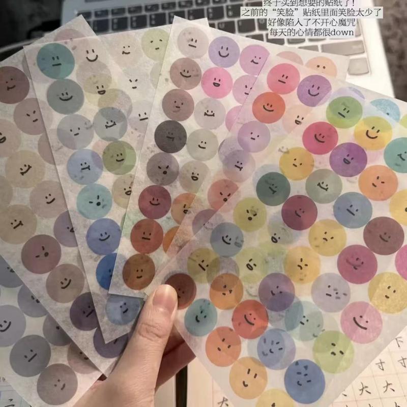 Office School Supplies Practical Geometry and Paper Irregular Stationery Cup Phone Universal Kawai Student Stickers Gift Lovely