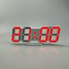 6609 Automatic Photosensitive Digital Clock 3D Electronic Clock Multi-Function Seat Hanging Dual-Purpose Led Clock Quality
