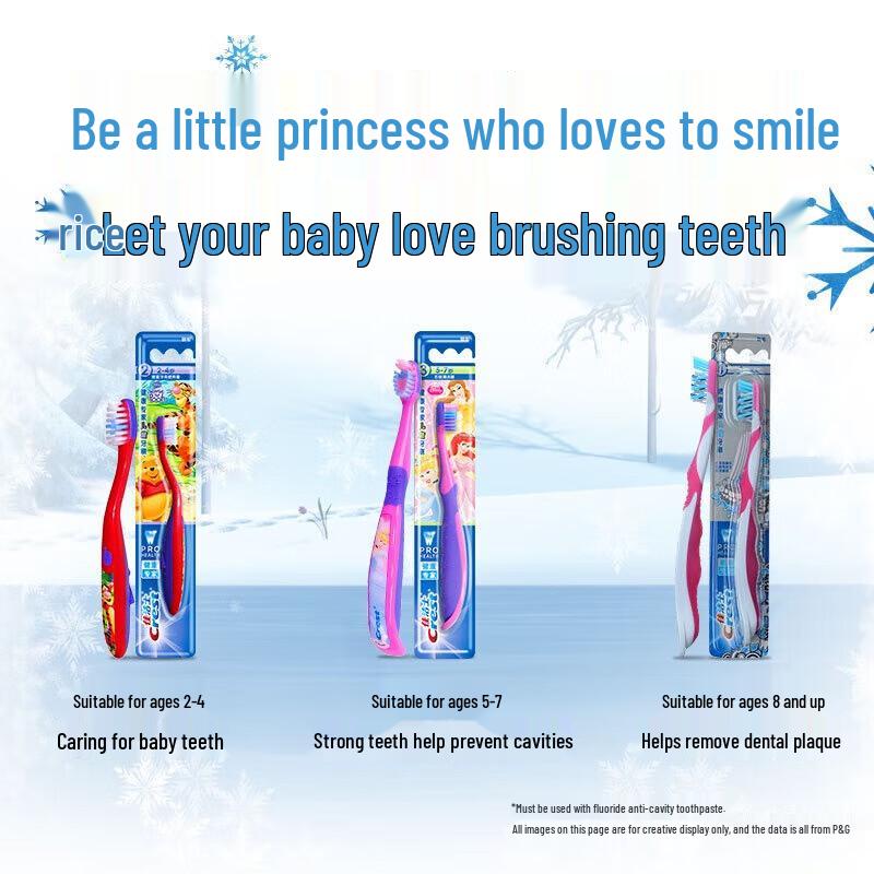Crest Kids Anti-Cavity Low Fluoride Toothpaste