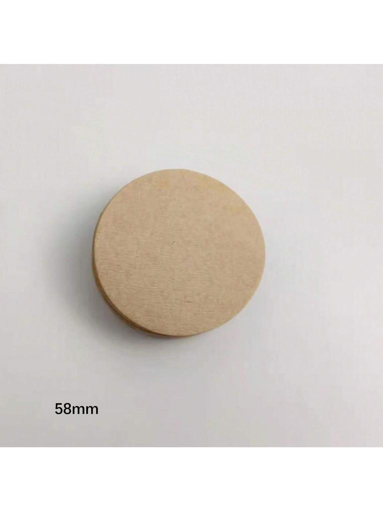 100pc 58mm Coffee Filter Paper Home Handle Special Powder Bowl Filter Secondary Water Filter Paper Coffee Mocha Pot  Accessories