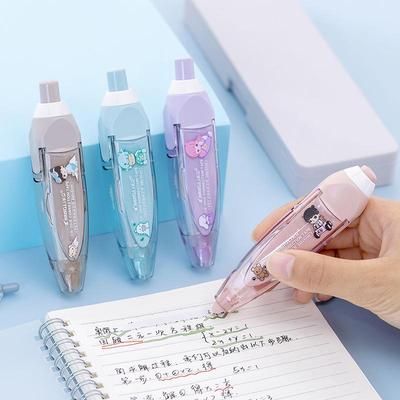 Push-Type Refillable Correction Tape - Cute Stationery for Students