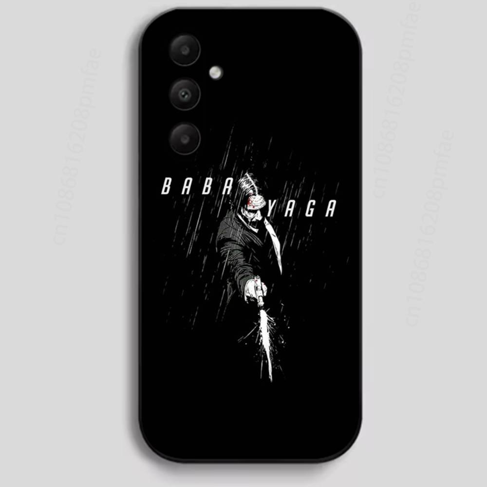 Cool J-John Wick Phone Case for Samsung Galaxy A73,23,53,33,24,72,22,52,32,54,A34 Soft Cover