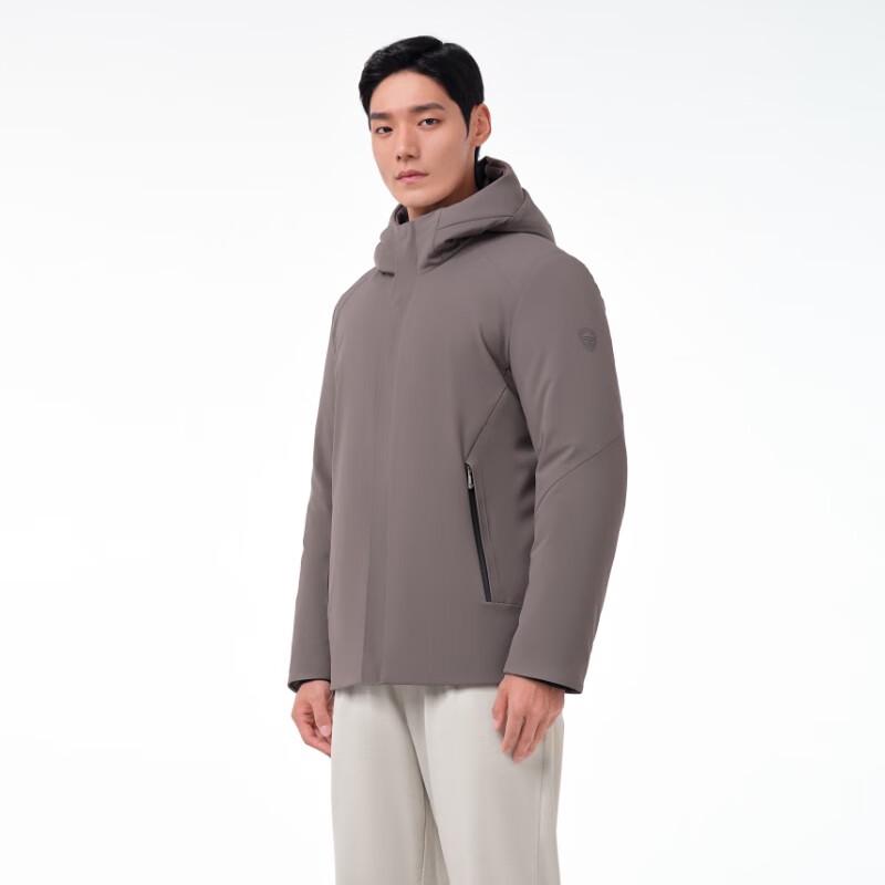 Tambor Men's Classic Versatile Hooded Down Jacket with Detachable Liner
