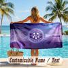 Custom Text Beach Towel, Soft Absorbent Swimming Multi-use TowelAustria Wien FC