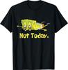Tired Spongebob Nope Not Today Meme Lazy Spongebob T-Shirt