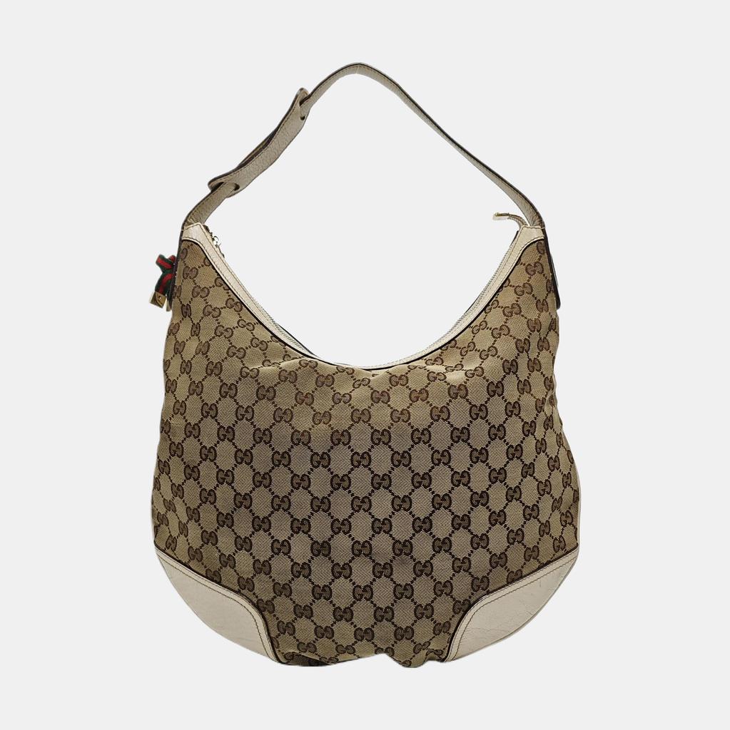 [Pre-Owned] Brown Canvas Tote Bag - Good #S953L6
