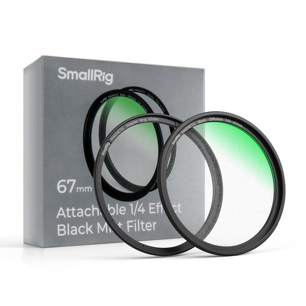 SmallRig 67mm Black Soft Adhesive Filter for Smartphone Camera Lenses 1/4" (Product Code 4583)