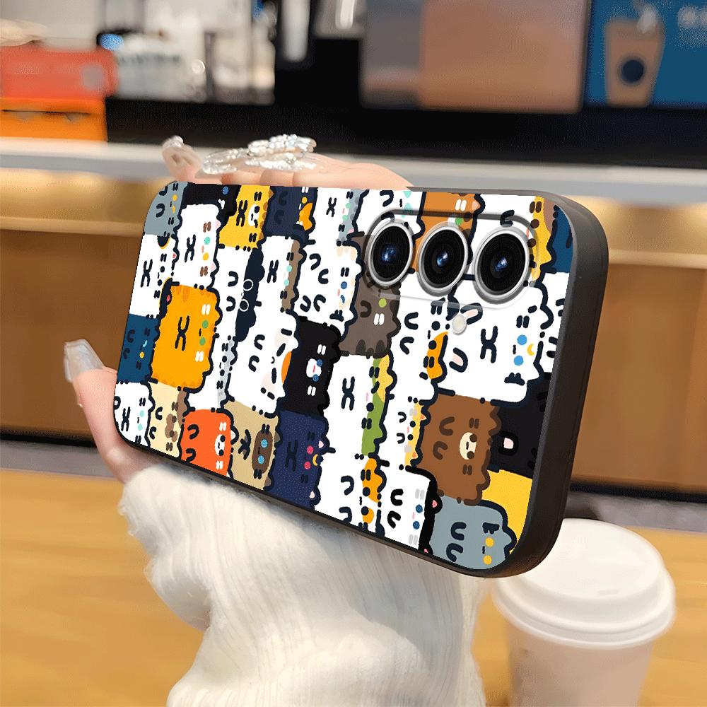 Case for Samsung Galaxy A55 A06 A23 A52 A36 A53 A17 A37 A05 A57 A15 A73 A51 A25 A16 Phone Cover A50 A12 A41 A13 A70 Cute Cat