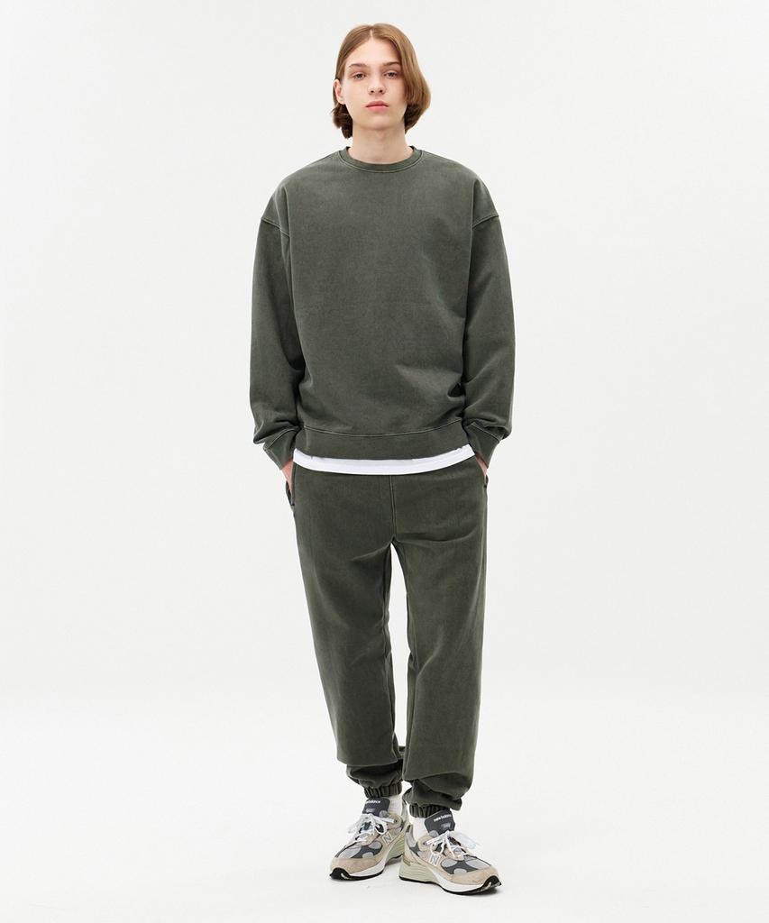 TOPBOY [2Pack] Weighty Pigment Sweat Jogger Pants 6 Colors (Type B)