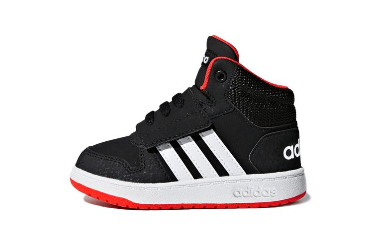

Adidas Hoops 2.0 Устойчивые к истиранию Высокие детские кроссовки для малышей и детей B75945 21