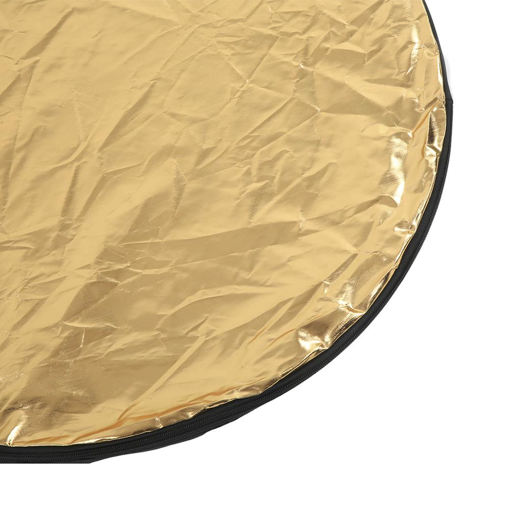5 in 1 Light Reflectors with Translucent Silver Gold White and Black Collapsible Multi Portable Reflector for Photography