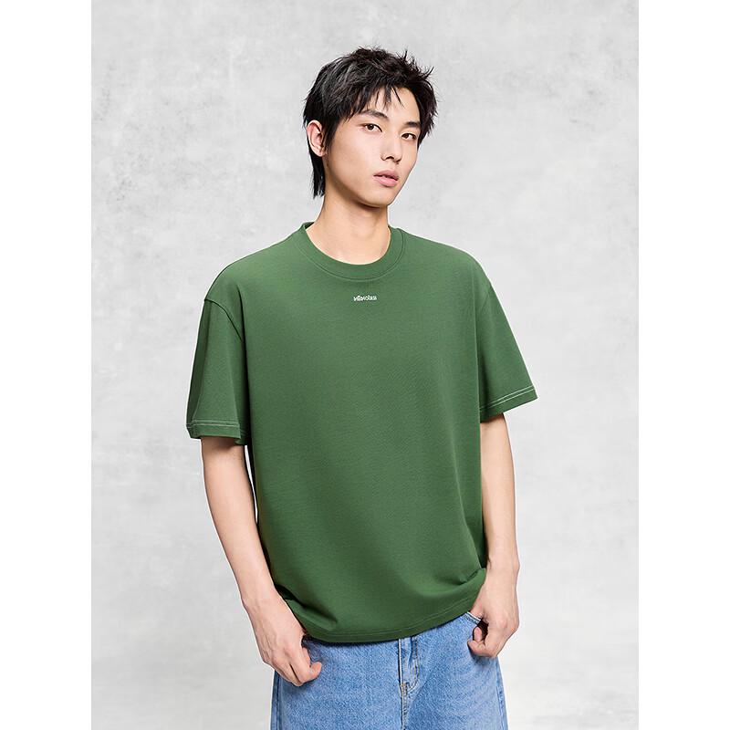 GXG Men's Round Neck T-Shirt with Back Graphic Print