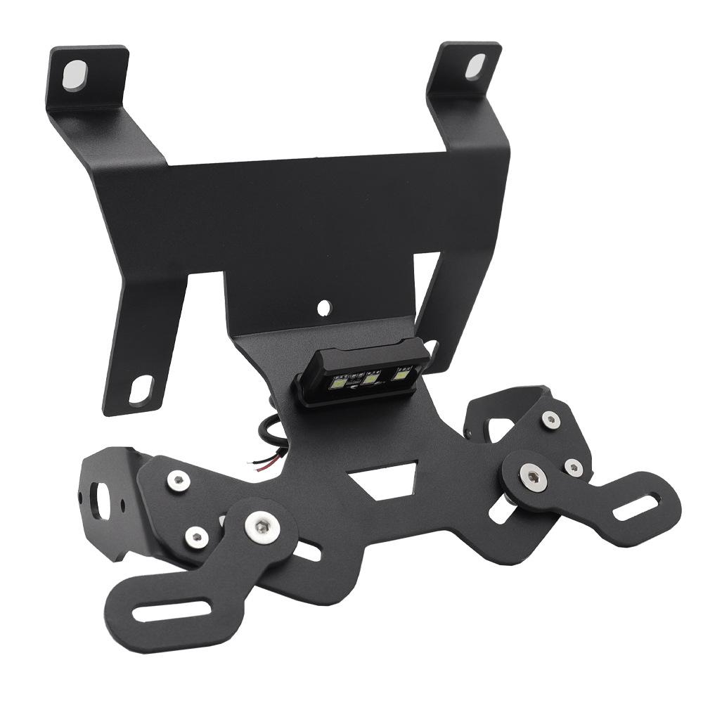 Motorbike  License Plate Holder Frame with LED Light For Honda CB125R CB150R CB300R CB 125R 150R 300R 2018 2019 2020 2025 2025