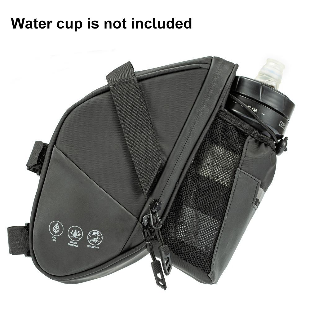 

Сумка под седло для велосипеда емкостью 1,5 л, водонепроницаемая сумка под сиденье, сумка премиум-класса для задней части велосипеда, для шоссейного велосипеда