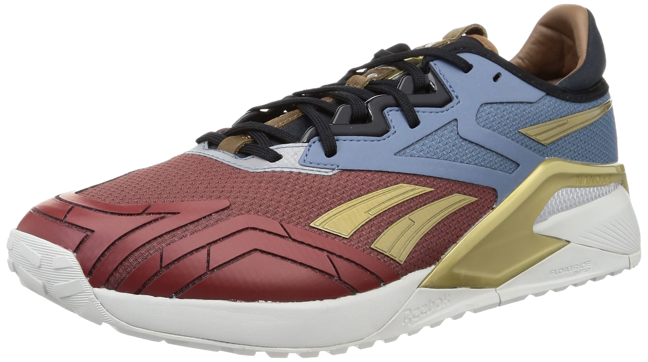 

Reebok DC Nano X2 LYX05 Terra Gold Size cm Sneakers, Red/Brave Blue/Matte (HQ4585), 29.0