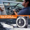 4 Position Battery Switches Marine Battery Control Solution Waterproof Battery Disconnect Switches 4 Position Control