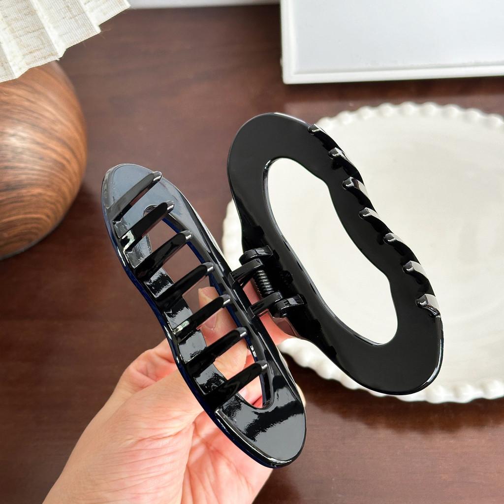 Minimalist Korean Stylish Cloud Hair Clip For High Ponytails And Updos In Various Colors