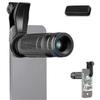 7x Telephoto Lens with Universal Clip for 17mm Thread Phone Cases Cages and Backplates
