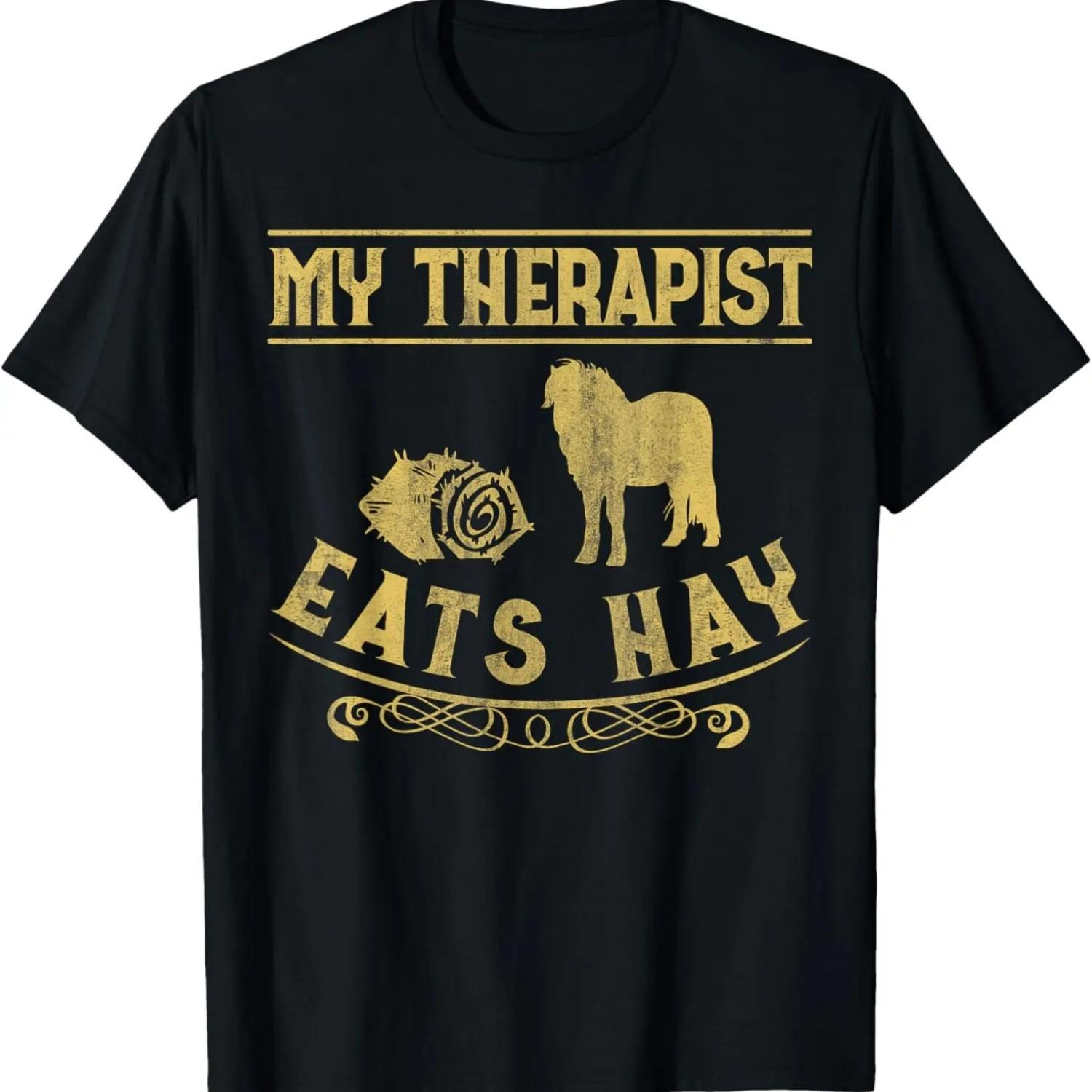 Rodeo Cowboy Team Roping Horse Riding T-Shirt S