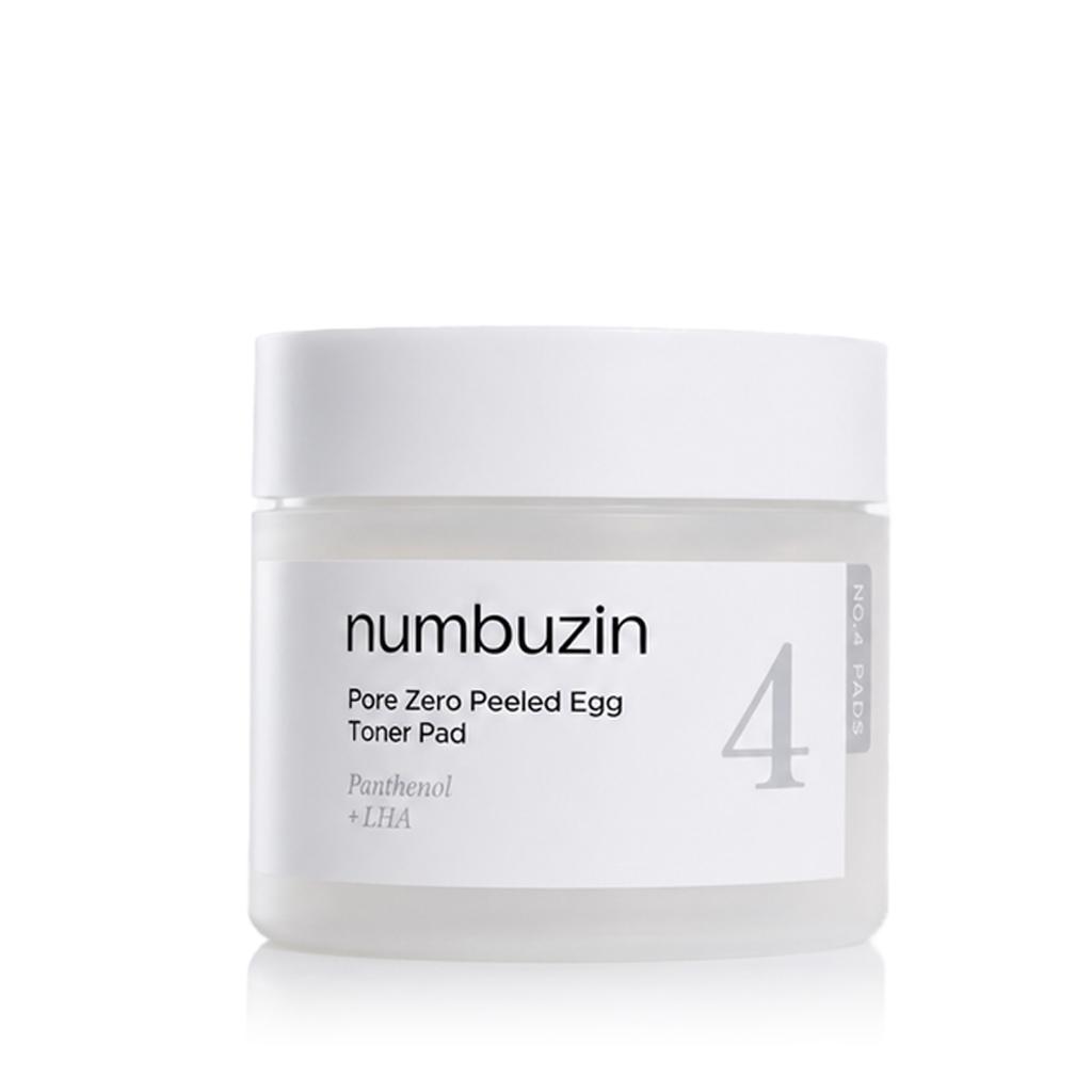 Numbuzin No.4 Pore Zero Peeled Egg Toner Pad 190 ml
