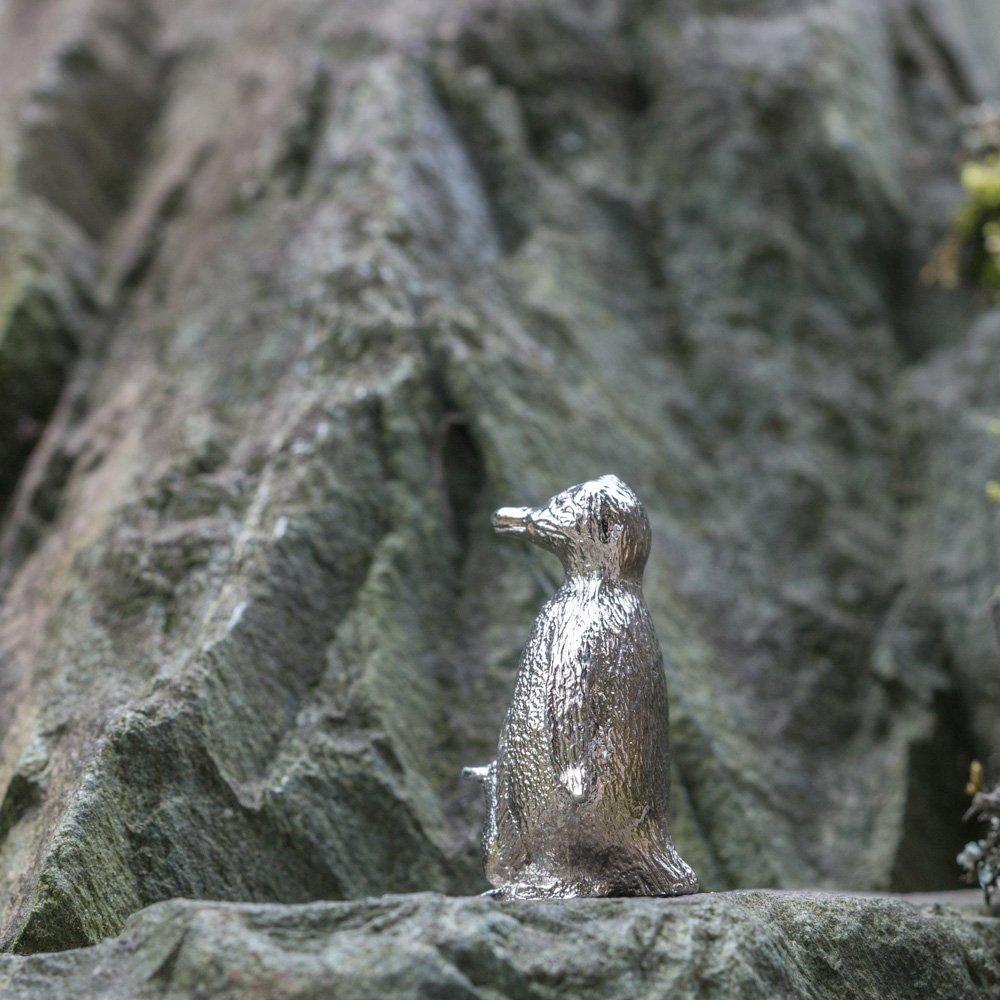 Pinguin (Elternteil und Kind) Hergestellt in England Tierkunst-Figuren-Sammlung