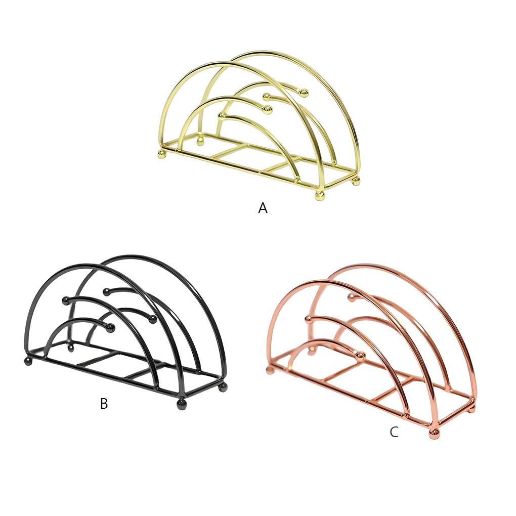 Držák na papír Železný Koupelna Kuchyň Ložnice Ručník Kapesníčky Organizér Stojan Domov Jídelna Bar Hotel Stolní Dekorace Stojan