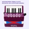 Kids Children Accordion 17 Key 8 Bass Mini Small Accordion Educational Musical Instrument for Beginner Birthday Gift