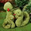 Adorable Serpent Boa Géant Vert en Peluche Poupée Oreiller Décoration Salon Cadeau Anniversaire Garçon Famille Forêt
