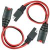 SAE Extension Cord Fit for NOCO Genius Battery Chargers, with SAE Polarity Reverse Adapter, for Motorcycles Cars ATVs