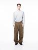 Chaenseseunoi Corduroy One-Tuck Wide Pants - Brown /M243Pt01Br