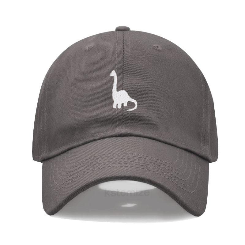 Unisex Soft Cotton Dad Hat Dinosaur Embroidery Baseball Cap For Women Men Adjustable Unisex Casual Sports Caps