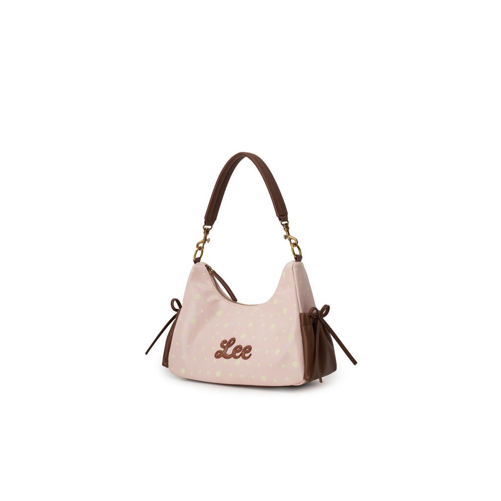 New Lee PU, Textile Mixture Shoulder Bag Regular Women's Multicolor LE250197M